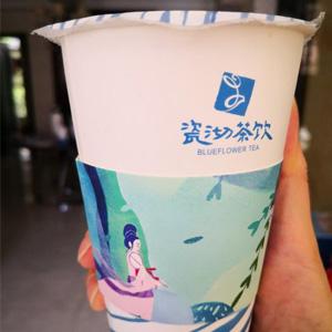 瓷沏茶饮-抹茶鹿丸